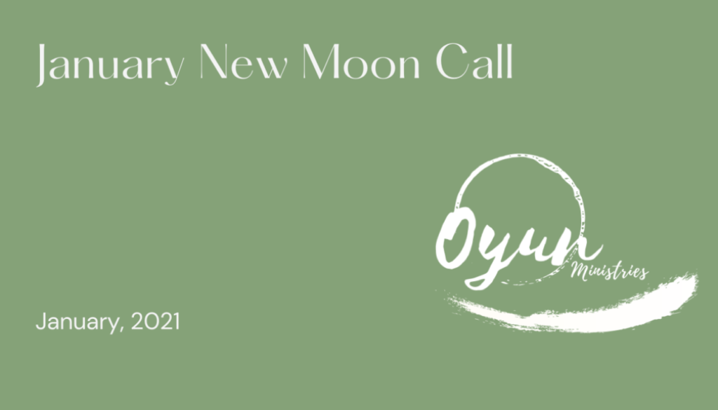 January New Moon Call