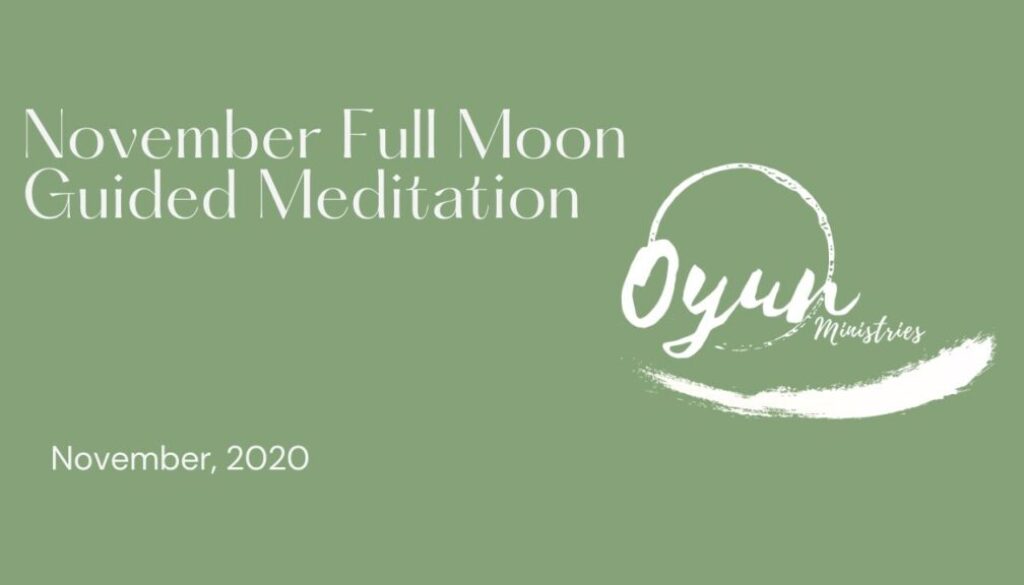 Nov Full Moon Meditation
