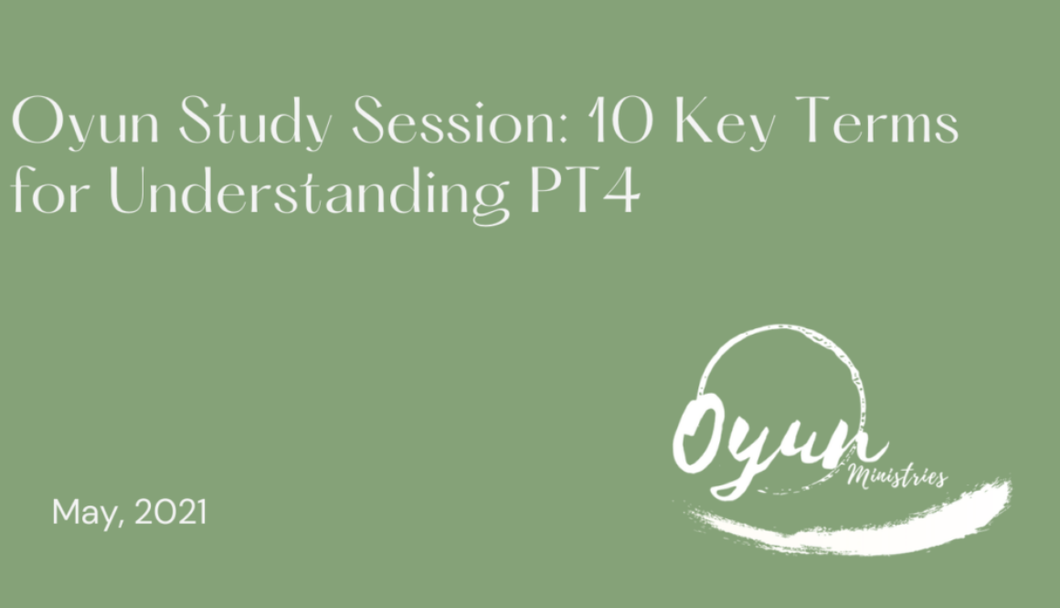 Understanding Pt 4 Oyun Study Session