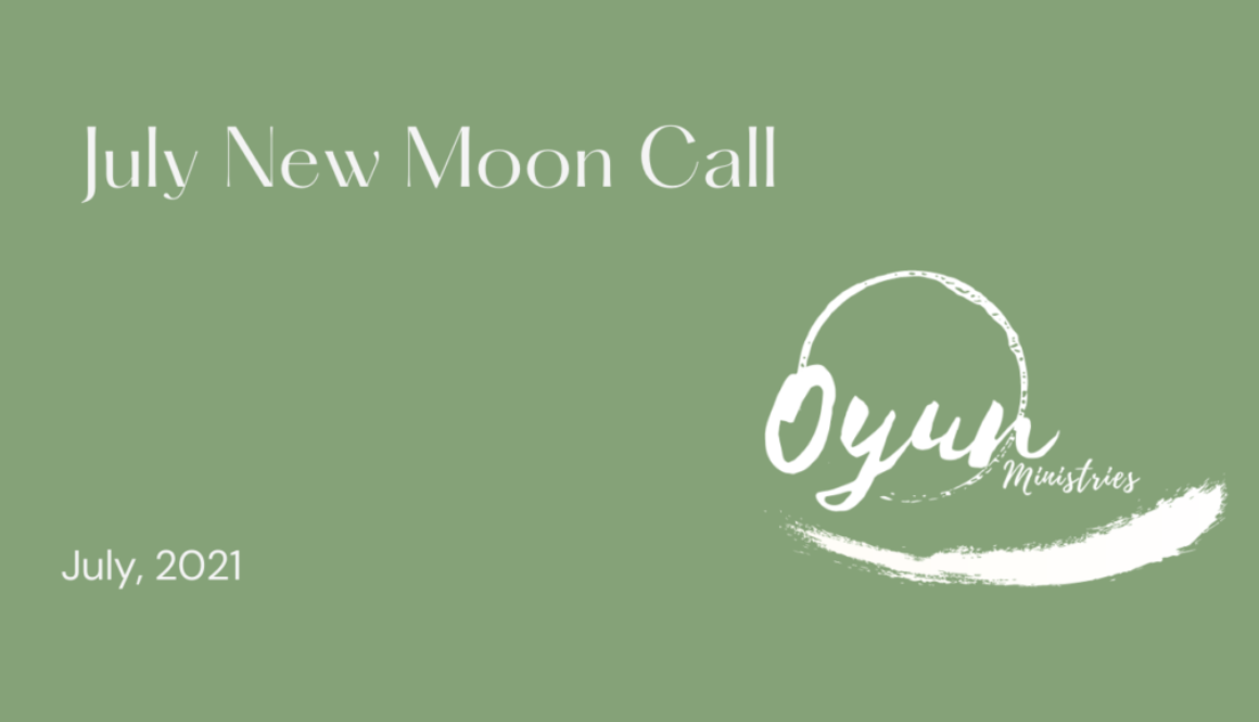 July New Moon Call