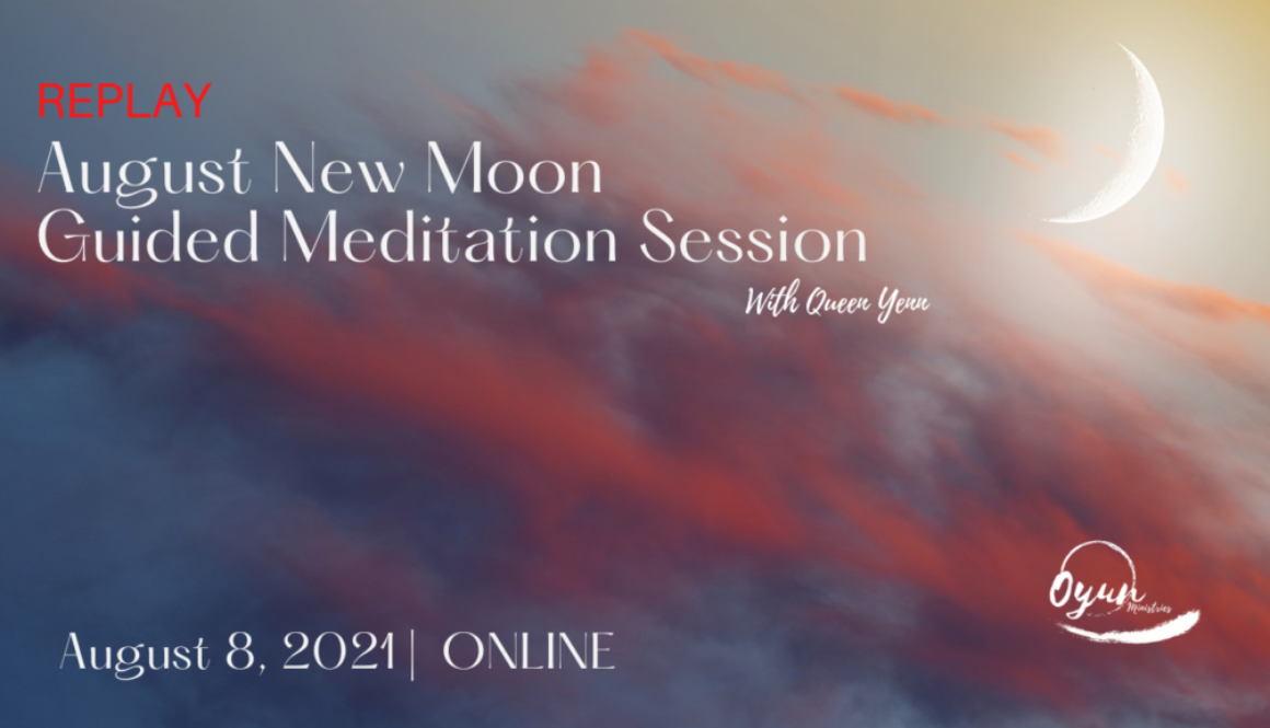 August New Moon Meditation