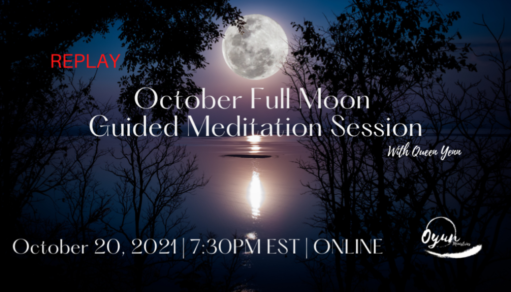 October Full Moon Guided Meditation