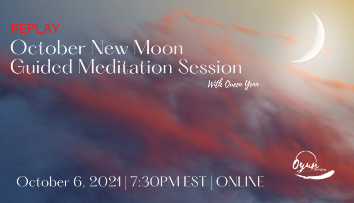 October New Moon Guided Meditation