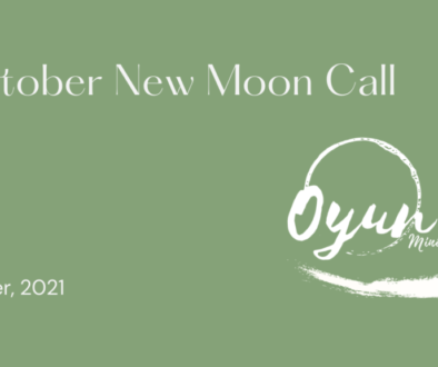 Oct New Moon Call