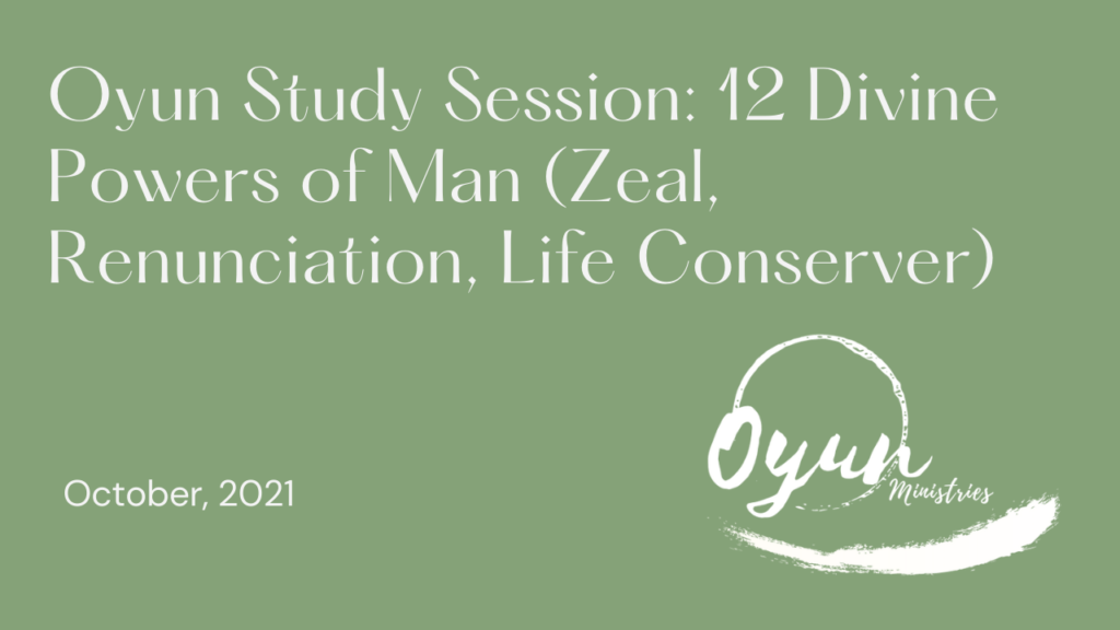 YouTubOyun Study Session: 12 Divine Powers of Man (Zeal, Renunciation, Life Conserver)e Thumbnails (7)