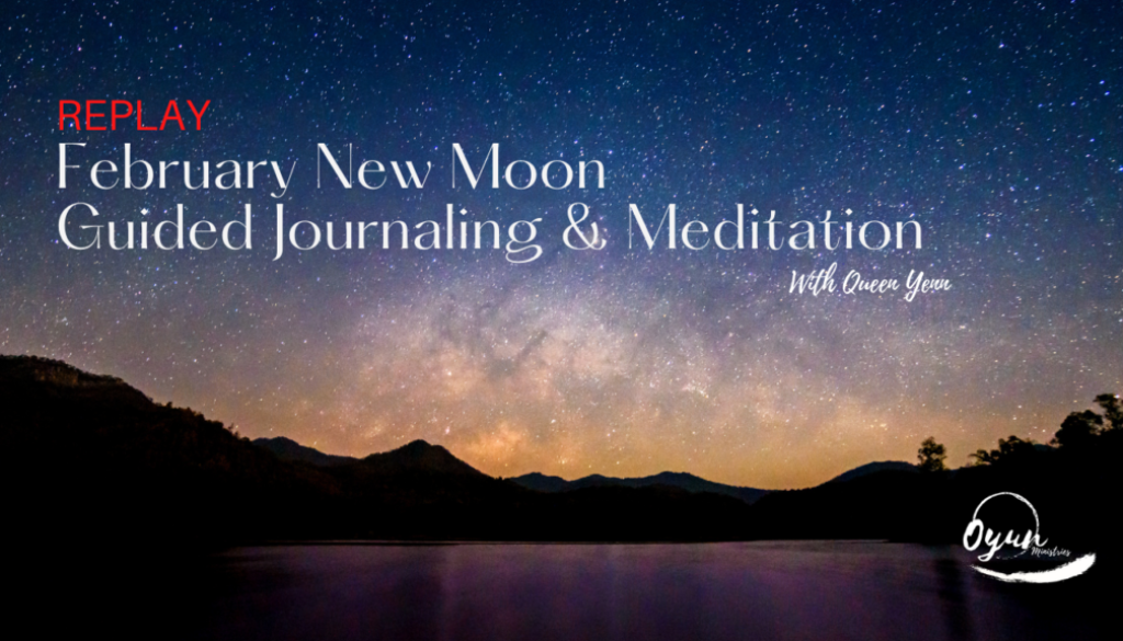 Feb New Moon Meditation
