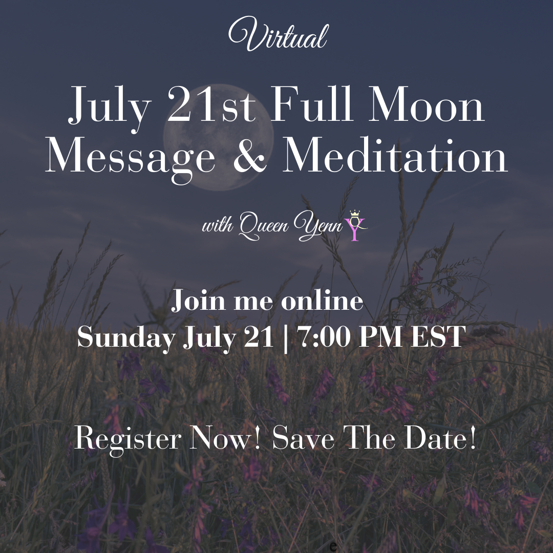 July Full Moon Message & Meditation