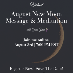 August New Moon Message & Guided Meditation