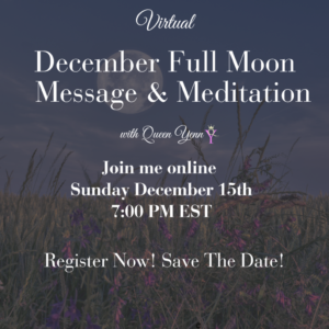 December Full Moon Message & Meditation