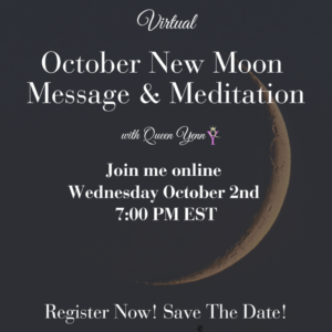 October New Moon Message & Guided Meditation