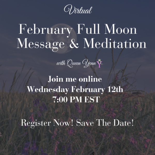 February Full Moon Message & Meditation (February 12, 2025)