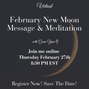 February New Moon Message & Meditation (February 27, 2025)