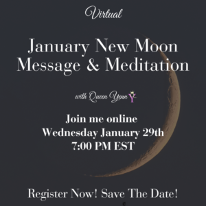 January New Moon Message & Meditation (January 29, 2025)