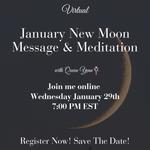 January New Moon Message & Meditation (January 29, 2025)