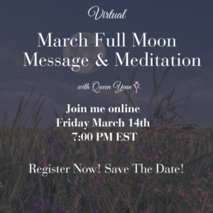 March Full Moon Message & Meditation (March 14, 2025)